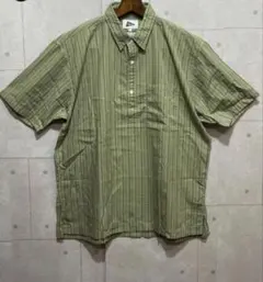 Pilgrim Surf+Supply ストライプ プルオーバーシャツ