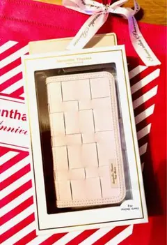 新品　サマンサタバサ　スマホケース　iPhone13pro ピンク　手帳型