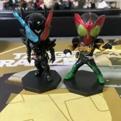 仮面ライダー一番くじ　デフォルメフィギュア2体セット　ビルド　オーズ