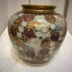 九谷　花詰み　花瓶のサムネイル