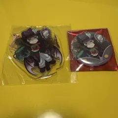鬼滅の刃　ufotable ハロウィン アクリルスタンド　缶バッジ　鬼舞辻無惨