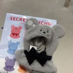 ディズニー シークレットポンチョ 黒 雪だるま ディズニーストア