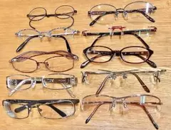 ブランドメガネまとめ 10本セット未使用含む obj Paul Smith他