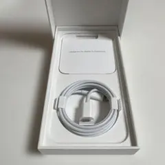 純正　付属品　箱付きiPhone Lightningケーブル