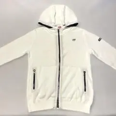 【良品】MASTER BUNNY EDITION ホワイト メッシュ パーカー