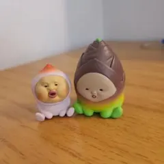 こびとづかん おすわりマスコット4 　モモジリ　タケノコビト