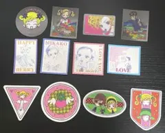 3coinsりぼん70th ご近所物語　ステッカー　12枚