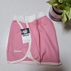 お値下げ❣️【昭和レトロ】新品希少Wilson ピンク ランニングパンツ S