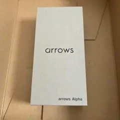 FCNT arrows Alpha M08 ブラック 新品未開封