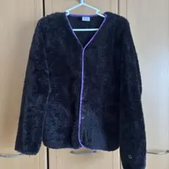 ブラック フリースジャケット