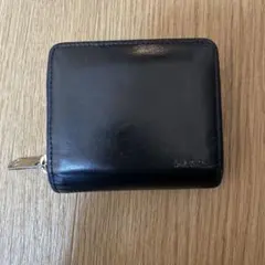 【ポールスミス】　黒のレザー二つ折り財布