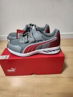 PUMA プーマ 安全靴 レッド ベルトタイプ ローカル 28センチ uoip