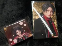 刀ミュ 博覧会 ランダム ふぉとカード メモスタンド 加州清光 佐藤流司