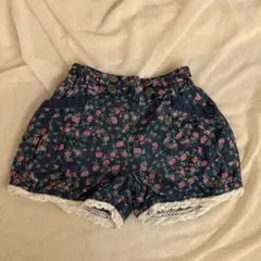 sunny Landscape 花柄デニムパンツ 80cm