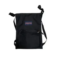 未使用 JANSPORT ドローストリング バックパック ブラックのサムネイル
