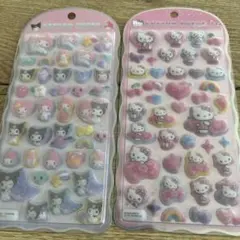 コットンパフィ　キティ　マイメロ　クロミ