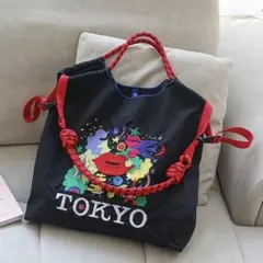 専用です。刺繍エコバッグ　ショルダーストラップ付きとあと2点