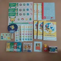 ポケモン工芸展 札幌会場限定 シール ピカチュウ フシギバナ