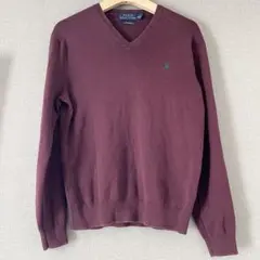 ボルドー ニット