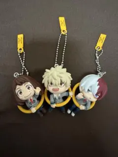 ヒロアカ　キーホルダ　3点セット
