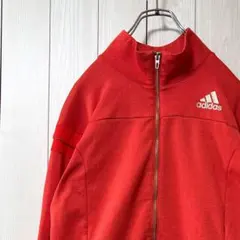 adidas トラックジャケット オレンジ ジャージ L