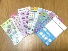 シール　セット　サンリオ　ディズニー　クレヨンしんちゃん