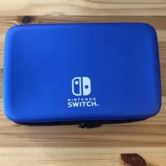 任天堂スイッチ　ケース　ポーチ　ブルー