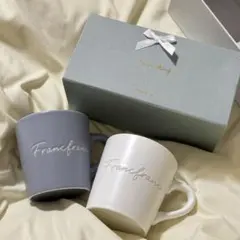Francfranc ペアマグカップ ギフトセット