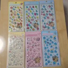 しずくちゃん　ボンボンドロップシール6枚セット
