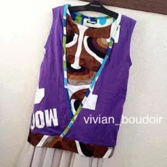 ◆個性派♪レトロ可愛い♡リメイク トップス チュニック◆ヒッピーボヘミアン