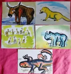 山田かまち水彩デッサン美術館のポストカード5枚セット