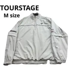 TOURSTAGE メンズ ゴルフウェア ハーフジップ ジャケット