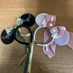 ファンタジースプリングス　アナ　ラプンツェル　カチューシャセット