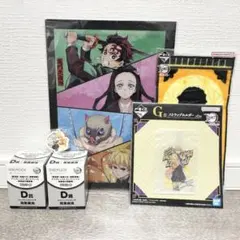 アニプレックスオンラインくじ　一番くじ　鬼滅の刃　我妻善逸　セット　ねんどろいど