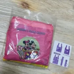 ディズニー　カプセルトイ　エコバッグ　ジャスミンのフライングカーペット