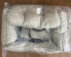 新品未使用　もっちりあご乗せカーベッド　ベージュ　S 犬用のサムネイル