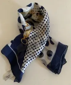Christian Dior スカーフ ドット柄　55×55㎝のサムネイル