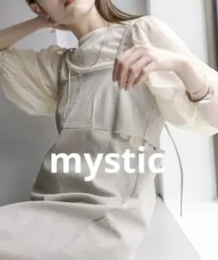 mystic チュールブラウスキャミワンピース　※ワンピースのみ