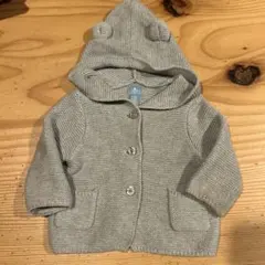 babyGap フード付きアウター 3-6ヶ月 グレー