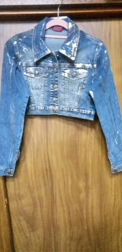 dj クロップドデニムジャケット 新品タグ付き