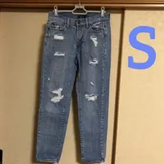 イング　ダメージ　デニムパンツ