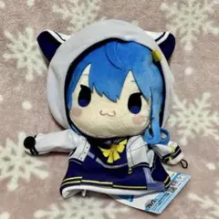 星街すいせい【ホロライブ】パペットぬいぐるみ セーラー衣装 猫耳パーカー②