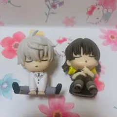 ブルーロック　肩ズンFig 蜂楽廻 凪誠士郎フィギュア　ガチャガチャ