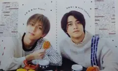 King&Prince WiNK UP duet 切り抜き POTATO 2月号