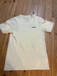 【SALE】patagonia クリーム色 Tシャツ Sサイズ