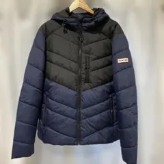 HUNTER ハンター 黒ネイビーダウンジャケット Lサイズ 美USEDのサムネイル
