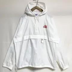 Lサイズ！メイドインUSA diet Cokeナイロンリップストップアノラック