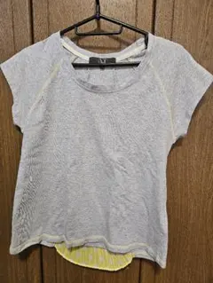 美品A/TバックプリーツカットソーTシャツのサムネイル