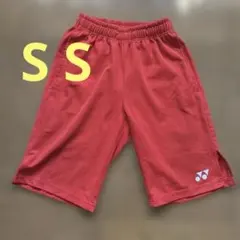 YONEX バドミントン ハーフパンツ レッド
