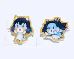 鬼滅の刃 嘴平伊之助 神崎アオイ バレンタイン アニマルクッキーバッジ